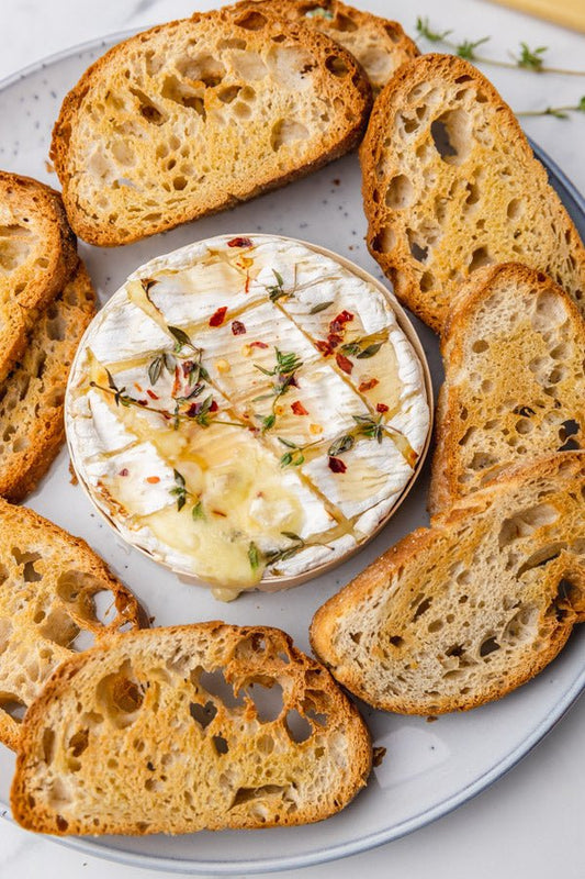 Moroccan Inspired Baked Camembert