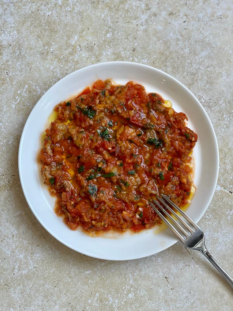 Moroccan Zaalouk – Aubergine Caviar Salad – Amboora | Real Moroccan Flavour. Every day.