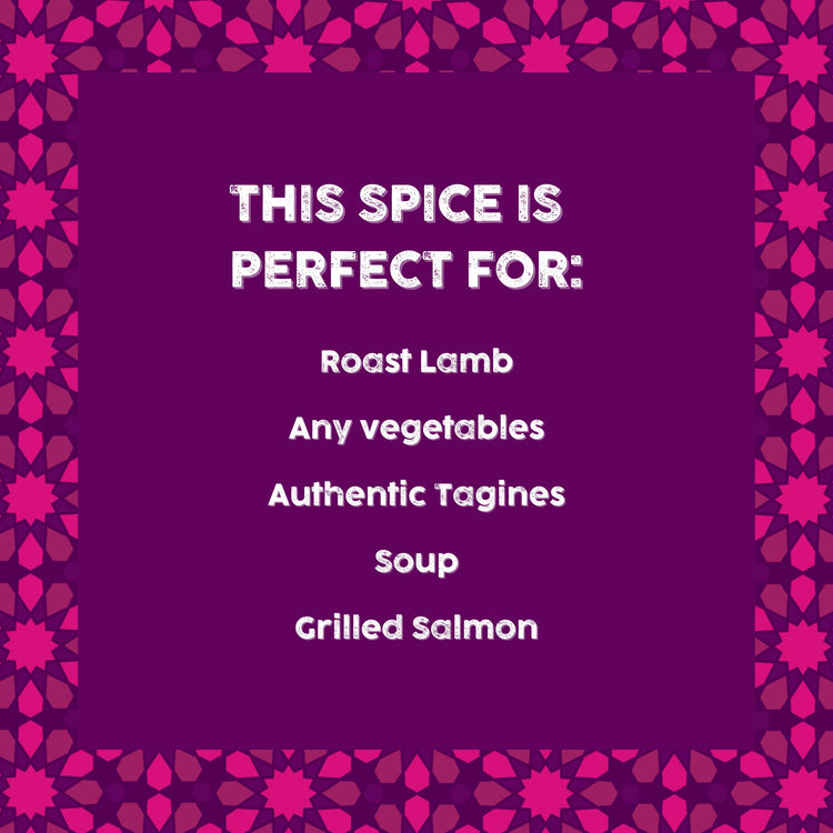Amboora signature ras el hanout infographic