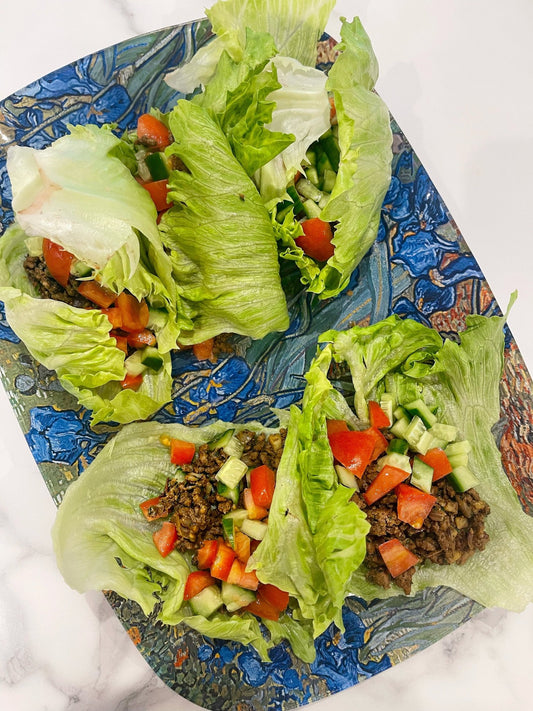 Moroccan Lamb Lettuce Wraps