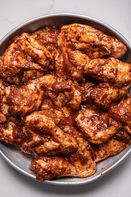 Moroccan Honey Chicken Wings