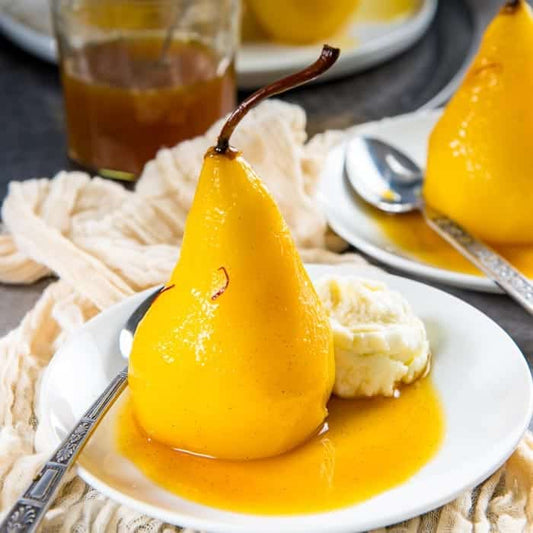 Moroccan Poached Pears