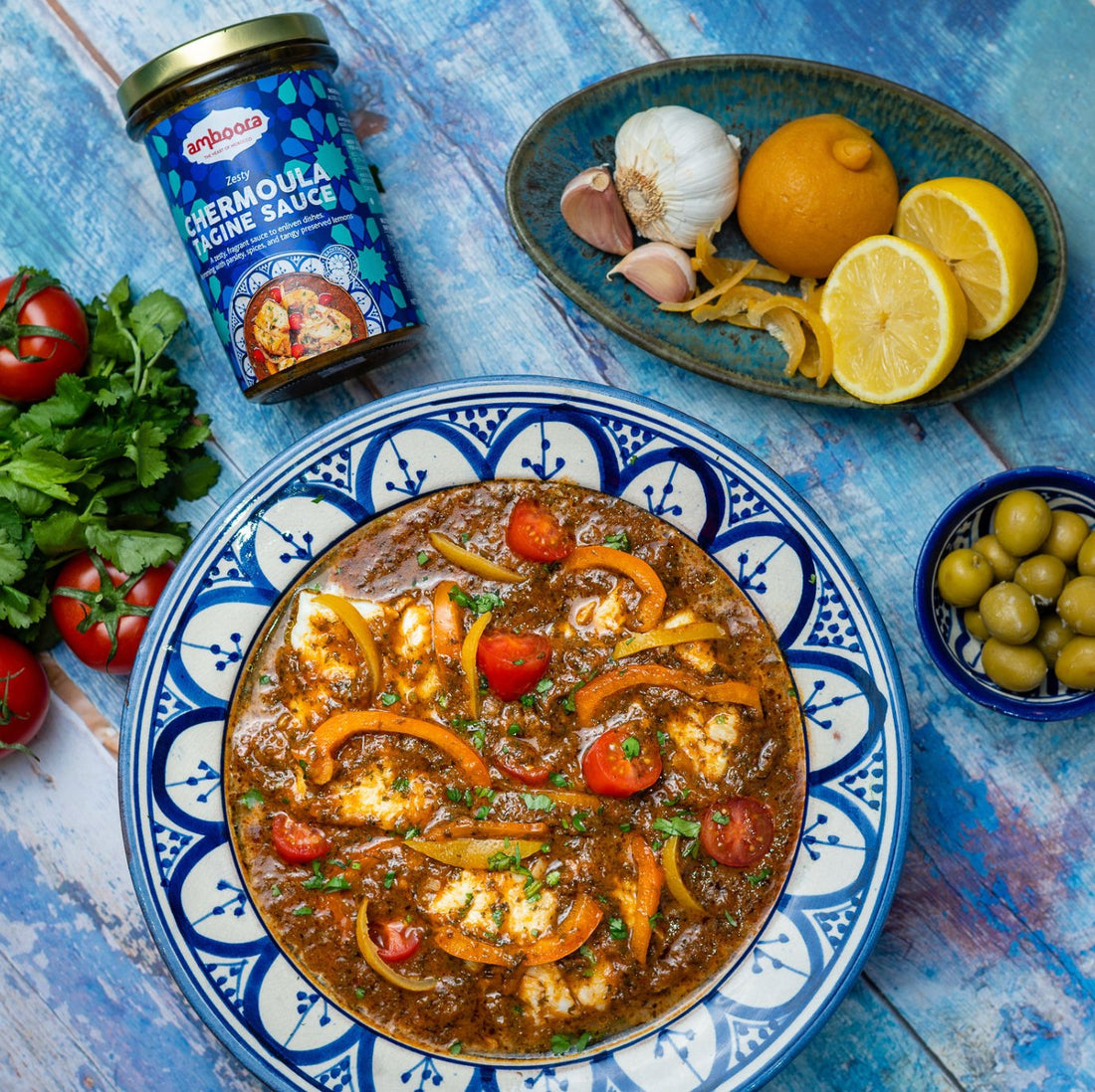 Moroccan Fish Tagine - Chermoula