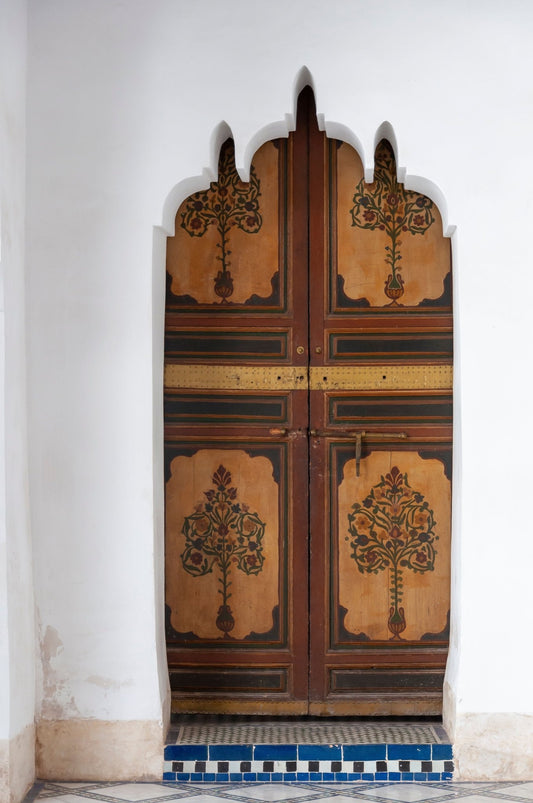 Moroccan door way