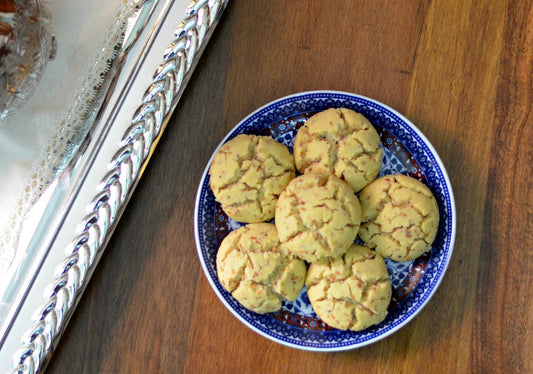 Traditional Moroccan Cookies - Ghoriba