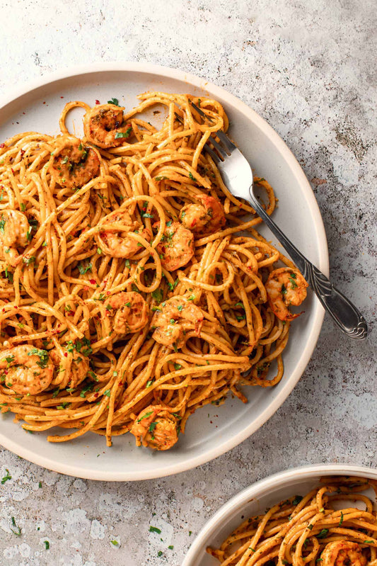 Moroccan Style Seafood Noodles