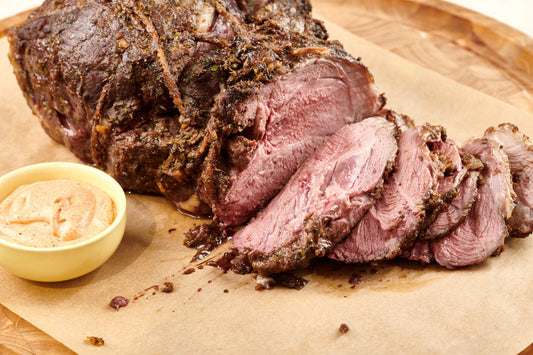 Moroccan Ras El Hanout Roasted Leg of Lamb