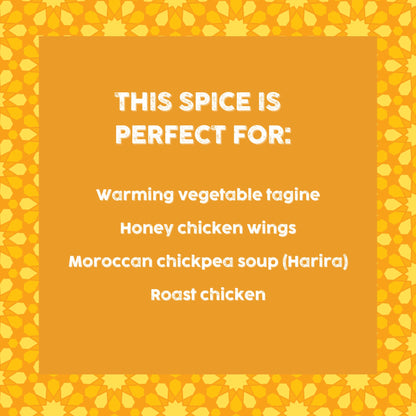 Amboora warm ras el hanout infographic