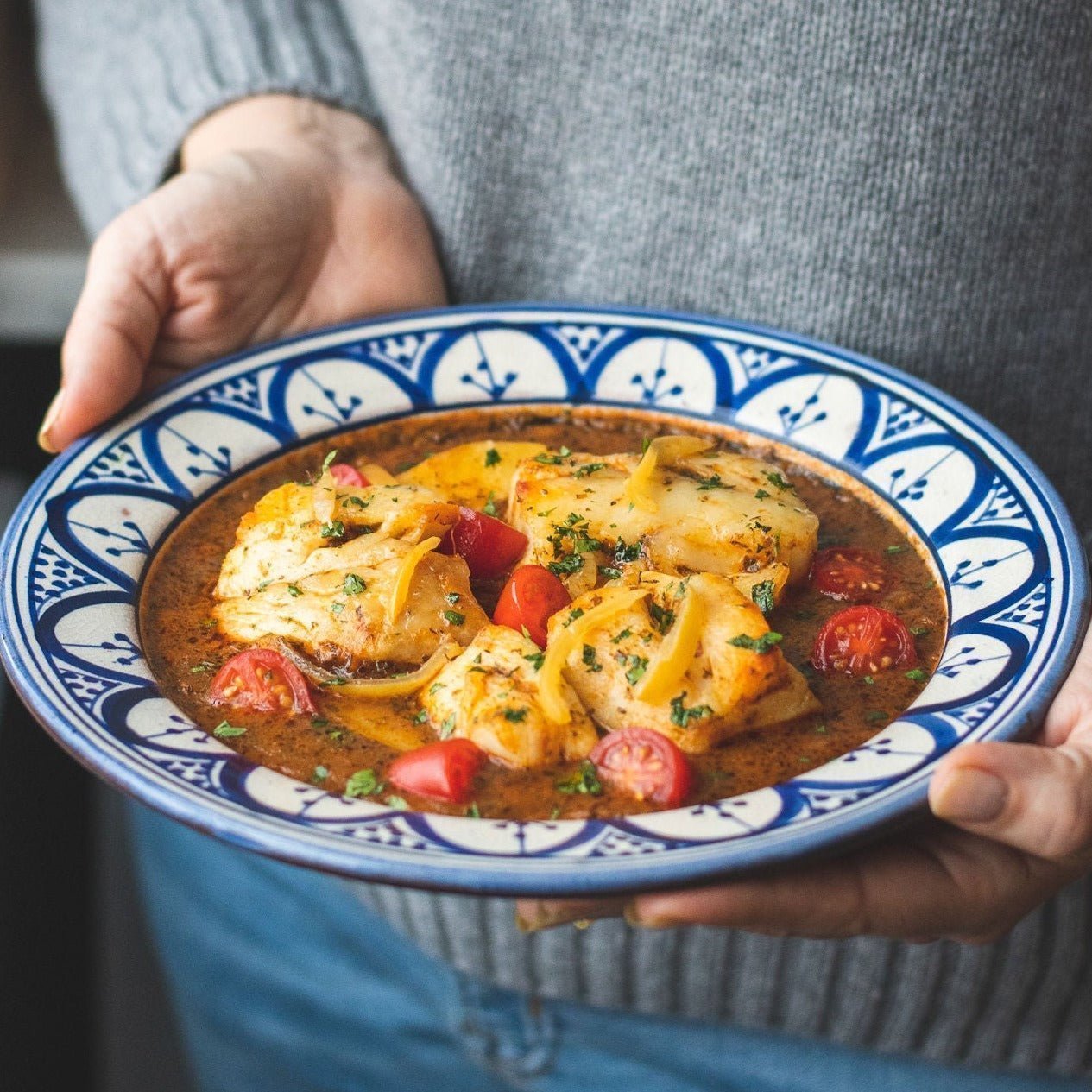 Amboora Chermoula Tagine Dish with fish