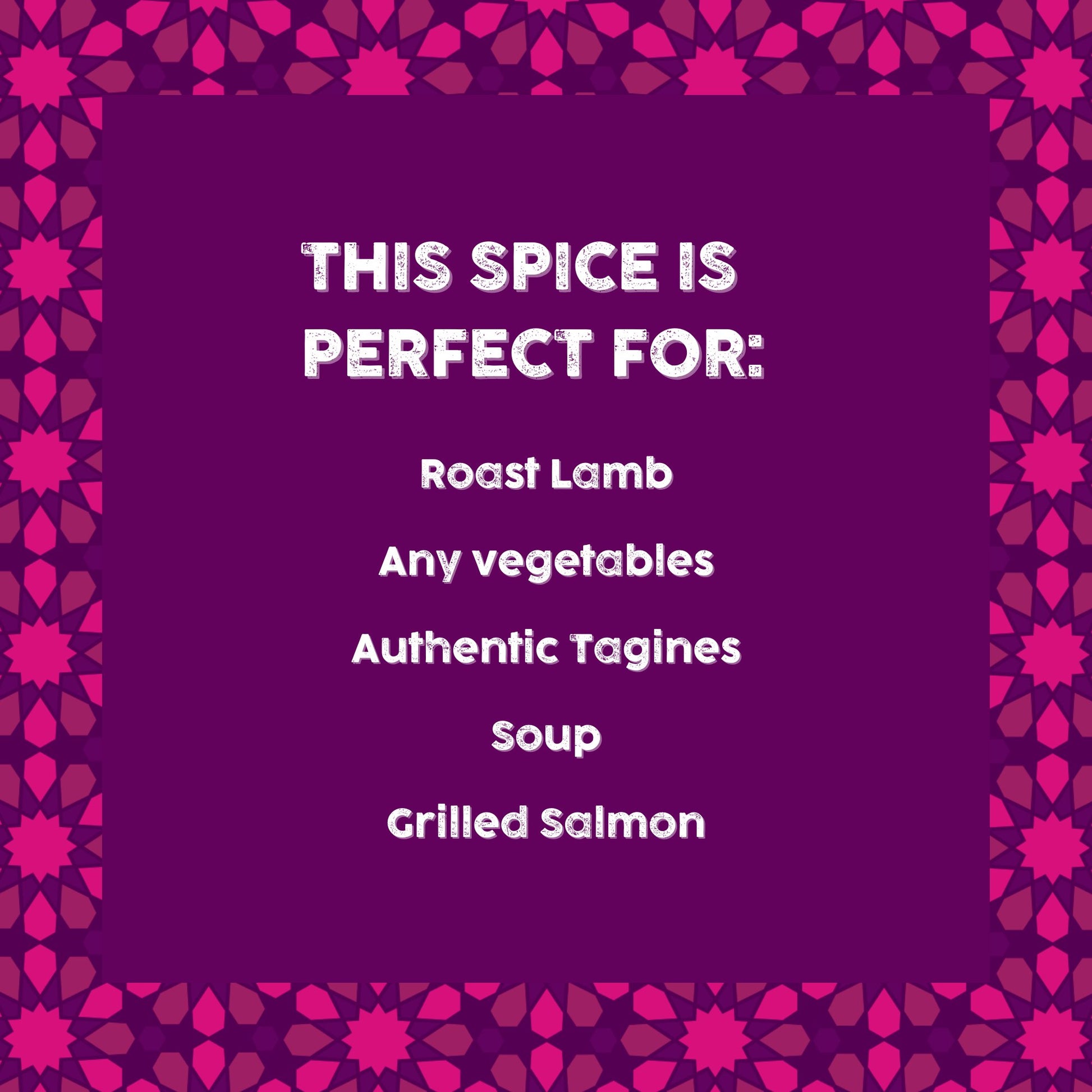 Infographic Amboora Ras El Hanout Spice Blend