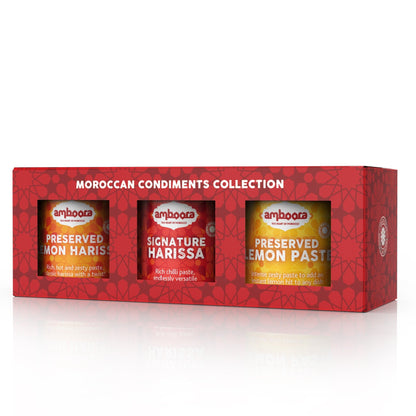 Moroccan Condiments Trio