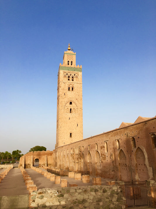 Marrakech Koutoubia Mosque Minaret