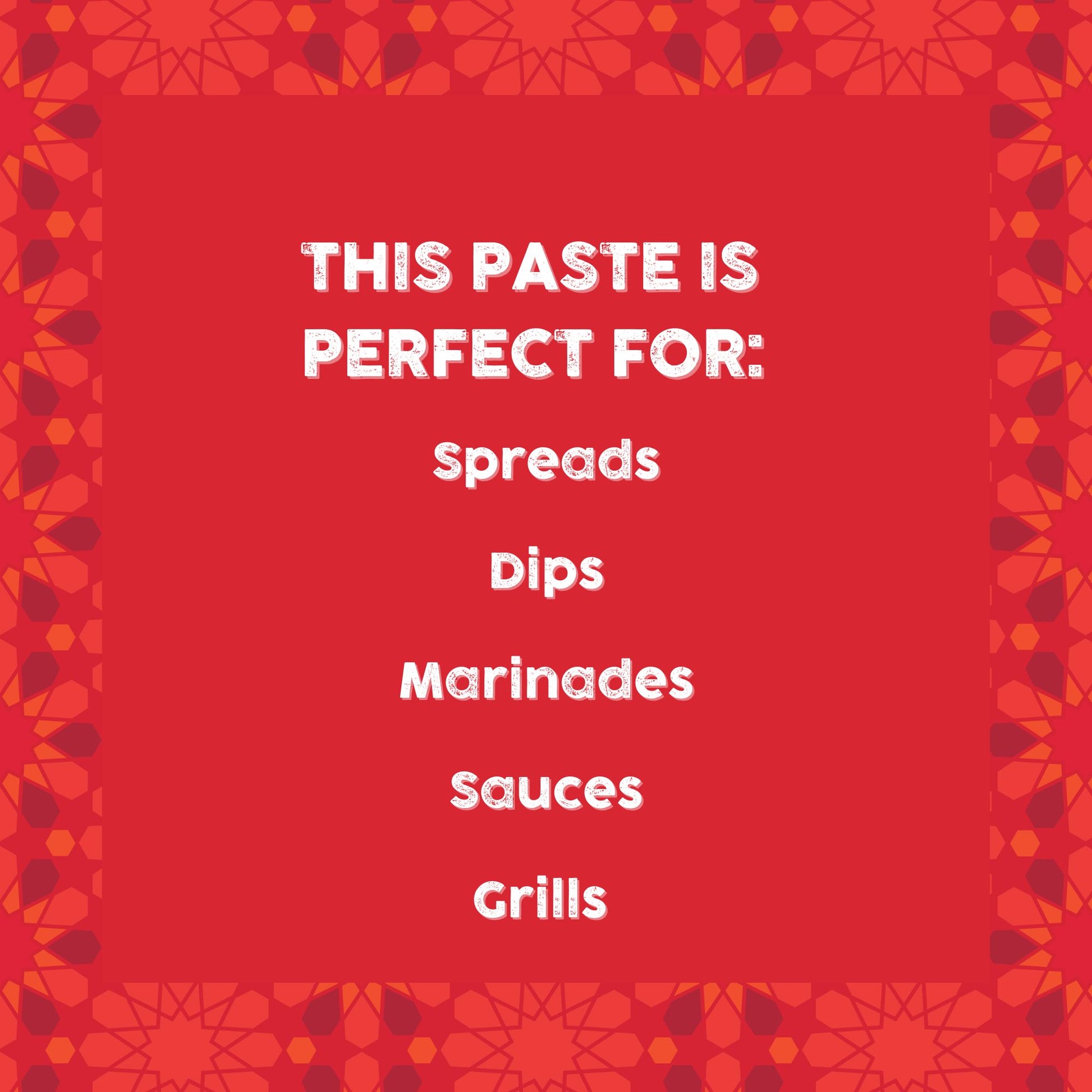 Infographic on amboora's signature harissa