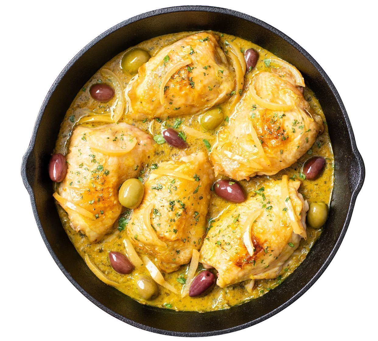 Amboora preserved lemon chicken tagine with olives