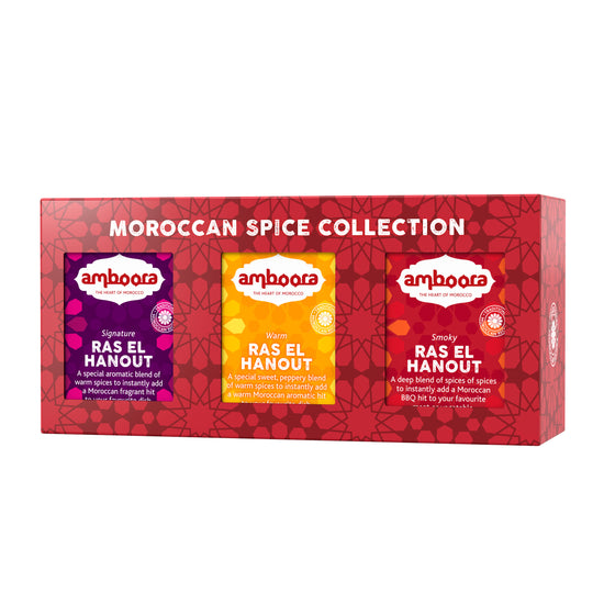 Amboora spices blends in a gift set collection