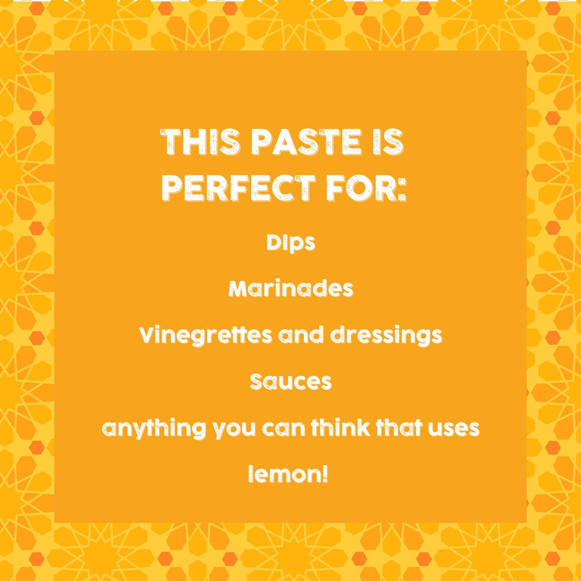 infographic on preserved lemon paste